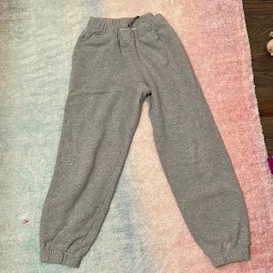 brandy melville grey sweats